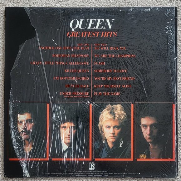 Queen Vinyl LP Record Album Set - Greatest Hits / Live Killers - Picture 10 of 14